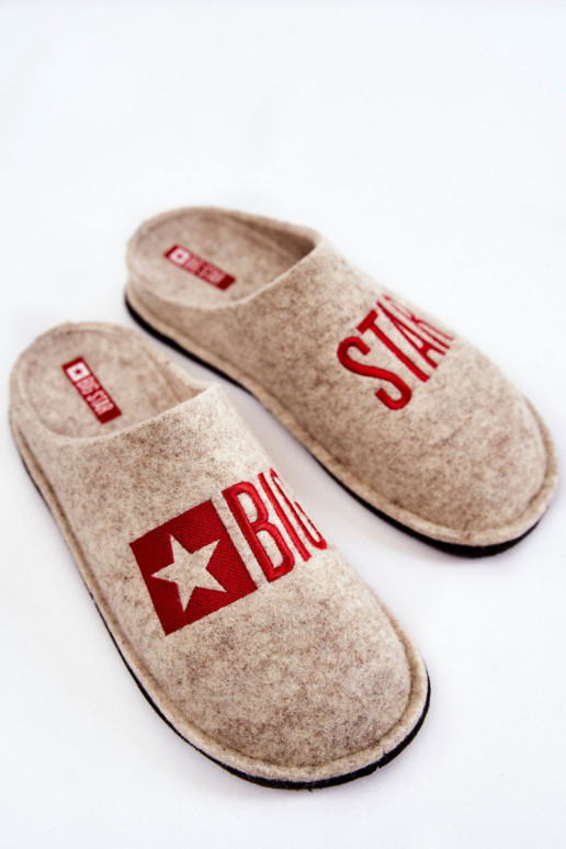 chaussons Big Star KK276021 beige