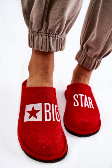 chaussons Big Star KK276022 rouge 2