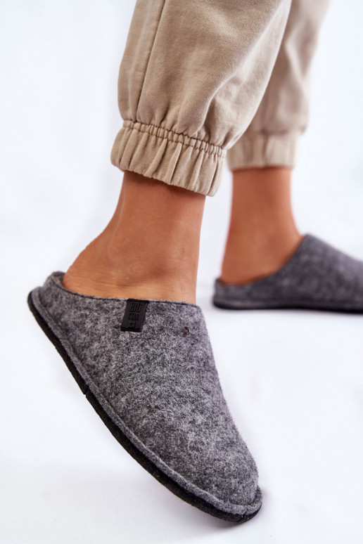Modèle classique Chaussons Big Star KK276014 couleur gris