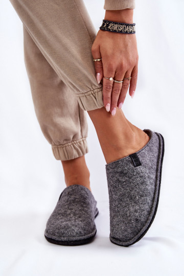 Modèle classique Chaussons Big Star KK276014 couleur gris 2