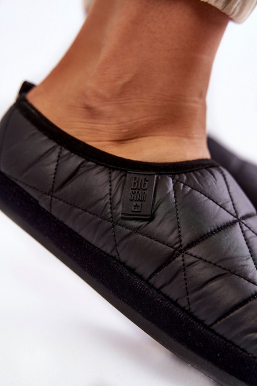 Chaussons à enfiler Big Star KK274606 noir Chaussons à enfiler Big Star KK274606 noir