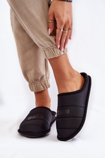 Chaussons modèle classique Big Star KK274602 noir 2