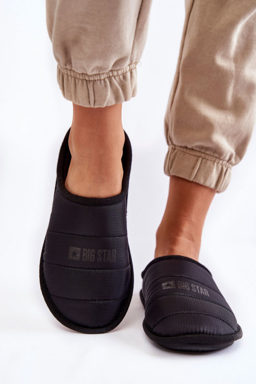 Chaussons modèle classique Big Star KK274602 noir