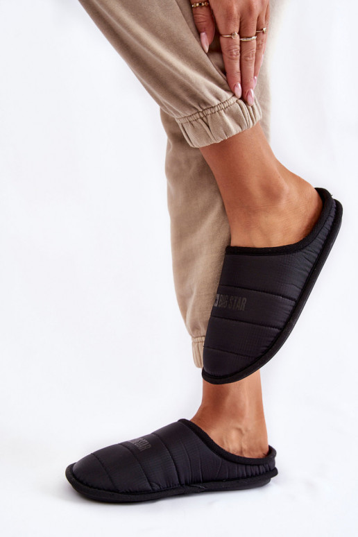 Chaussons modèle classique Big Star KK274602 noir