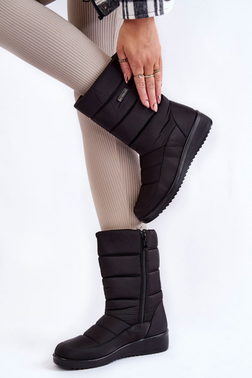 Calena - Bottes de neige chauffantes - Noir