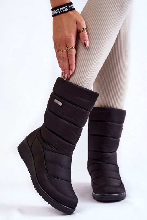 Calena - Bottes de neige chauffantes - Noir