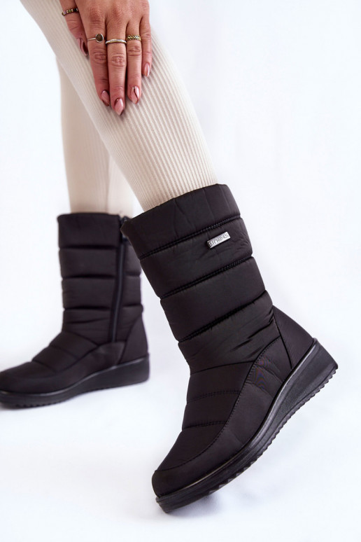 Calena - Bottes de neige chauffantes - Noir