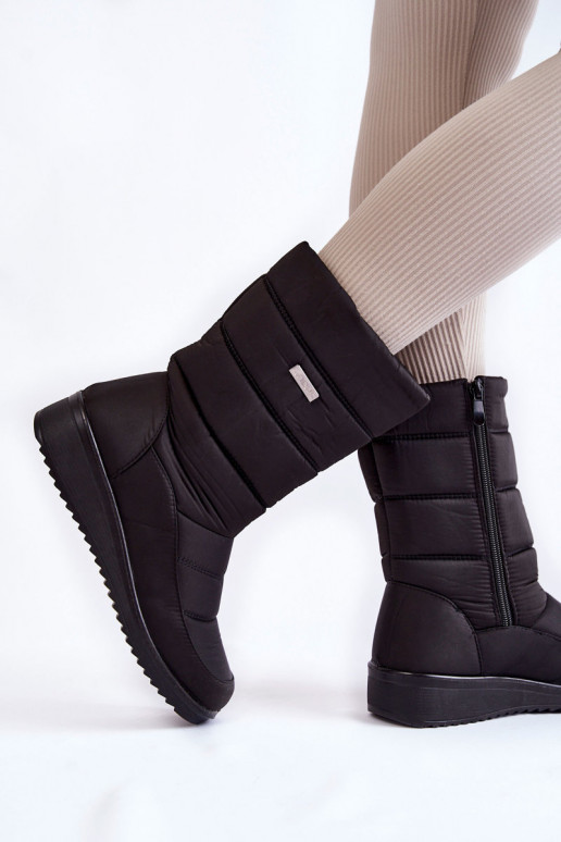 Calena - Bottes de neige chauffantes - Noir