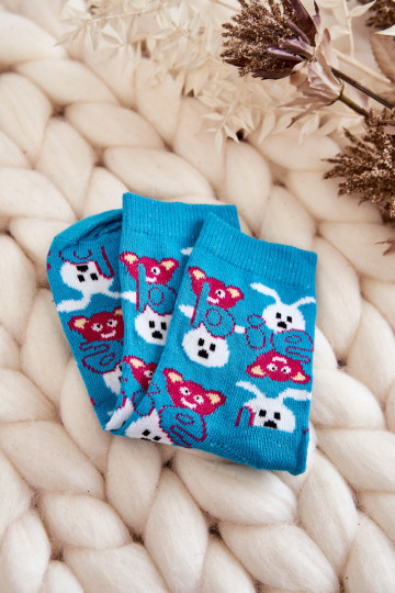 Chaussettes à motifs exclusifs 5 pcs. Couleurs différentes 2