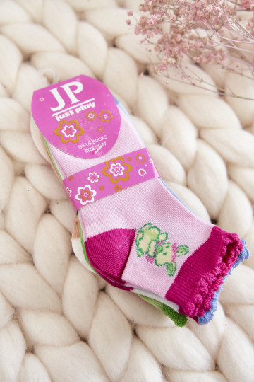 Chaussettes exclusives avec lapins 5 pcs. Couleurs différentes