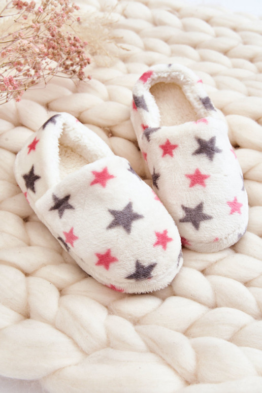 Chaussons chauffants pour enfants de couleur blanche Meyra Chaussons chauffants pour enfants de couleur blanche Meyra