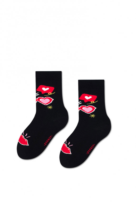Un lot de chaussettes colorées