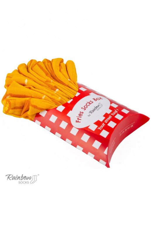 2 paires de chaussettes colorées dans une boîte 2 paires de chaussettes colorées dans une boîte