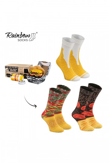 Set de chaussettes Food Truck Socks Box 3 paires 2