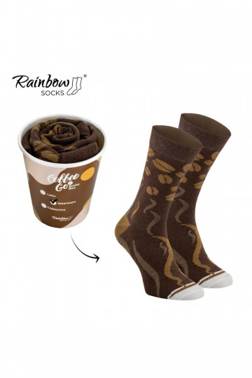 Chaussettes colorées dans une boîte Americano 1 paire 2
