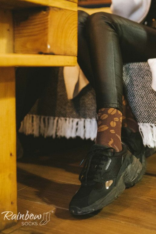 Chaussettes colorées dans une boîte Americano 1 paire