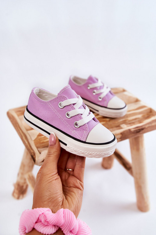 Chaussures de sport classiques pour enfants Violet Filemon