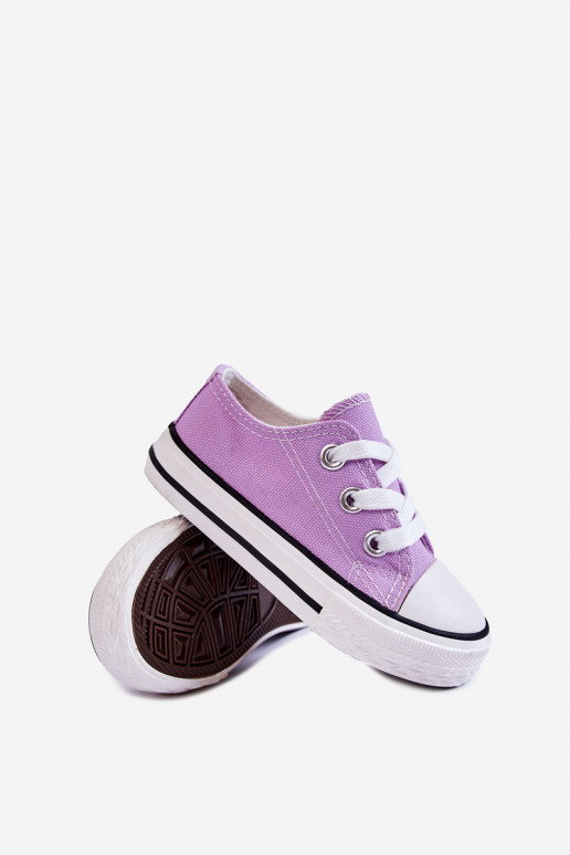Chaussures de sport classiques pour enfants Violet Filemon