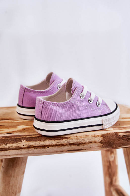 Chaussures de sport classiques pour enfants Violet Filemon