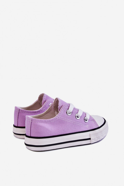 Chaussures de sport classiques pour enfants Violet Filemon