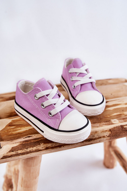 Chaussures de sport classiques pour enfants Violet Filemon