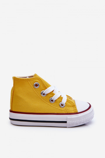Chaussures pour enfants à semelles, jaune Filemon