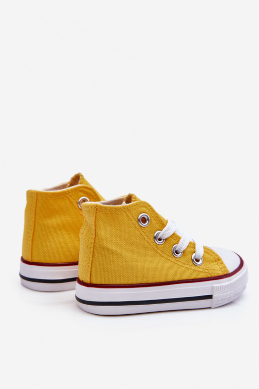 Chaussures pour enfants à semelles, jaune Filemon