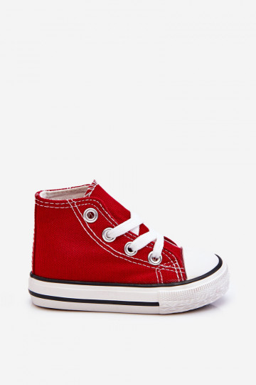 Chaussures enfants à semelle couleur rouge Filemon