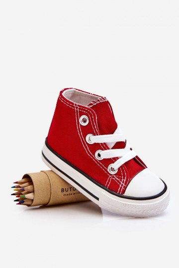 Chaussures enfants à semelle couleur rouge Filemon 2