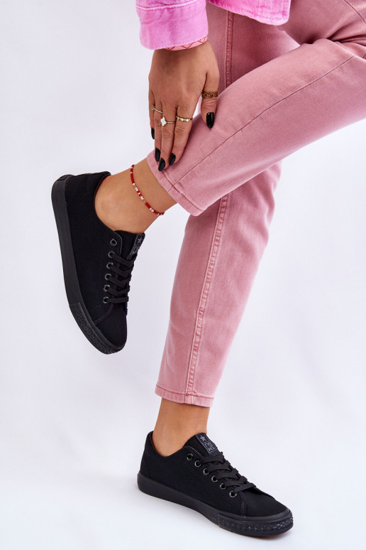 avec lanières Chaussures de loisirs modèle Classique de couleur noire Eleya