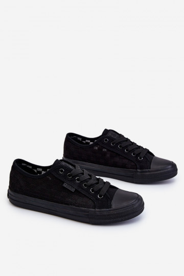 Chaussures plates modèle classique Big Star LL274072 couleur noir