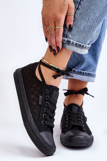 Chaussures plates modèle classique Big Star LL274072 couleur noir 2