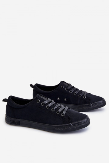 baskets à semelles plates Big Star LL274057 noir 2