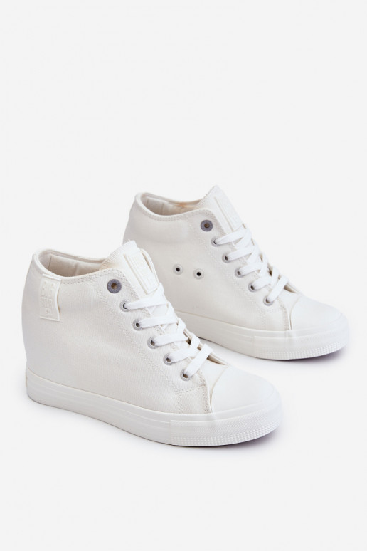 chaussures de loisirs avec semelle Big Star LL274035 couleur blanche chaussures de loisirs avec semelle Big Star LL274035 couleur blanche
