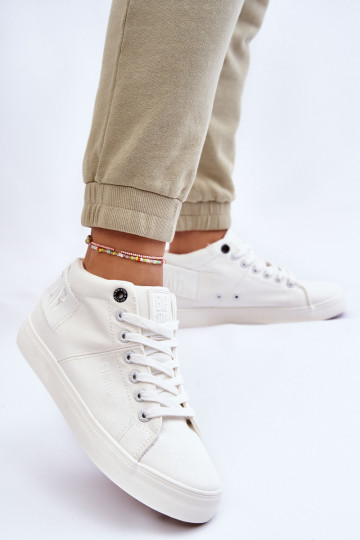 Chaussures de loisirs modèle classique avec semelle Big Star LL274002 couleur blanche