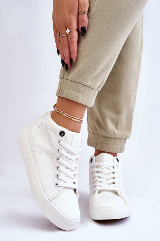 Chaussures de loisirs modèle classique avec semelle Big Star LL274002 couleur blanche