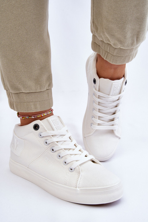 Chaussures de loisirs modèle classique avec semelle Big Star LL274002 couleur blanche