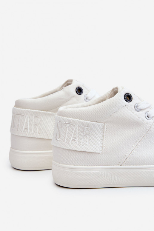 Chaussures de loisirs modèle classique avec semelle Big Star LL274002 couleur blanche