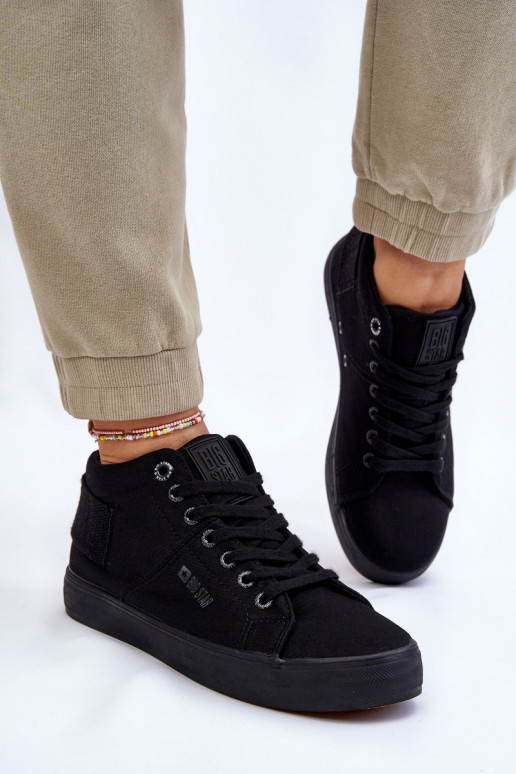Chaussures de loisirs modèle classique avec semelle Big Star LL274001 couleur noire Chaussures de loisirs modèle classique avec semelle Big Star LL274001 couleur noire