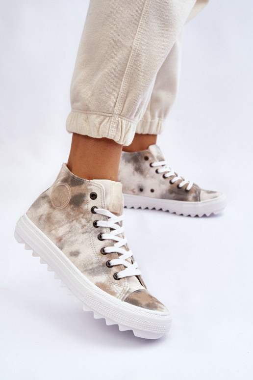 Chaussures de loisirs Big Star LL274047 Couleur blanc-vert Chaussures de loisirs Big Star LL274047 Couleur blanc-vert