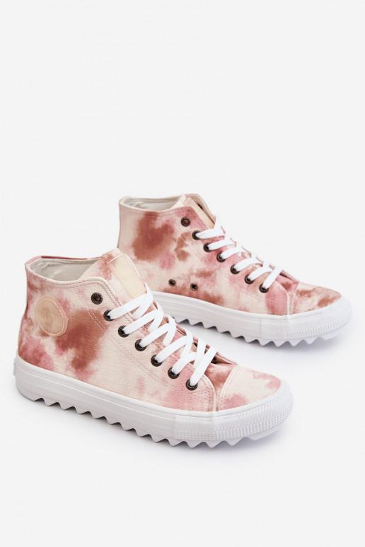 Chaussures décontractées Big Star LL274048 beige-rose