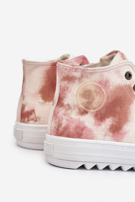 Chaussures décontractées Big Star LL274048 beige-rose Chaussures décontractées Big Star LL274048 beige-rose