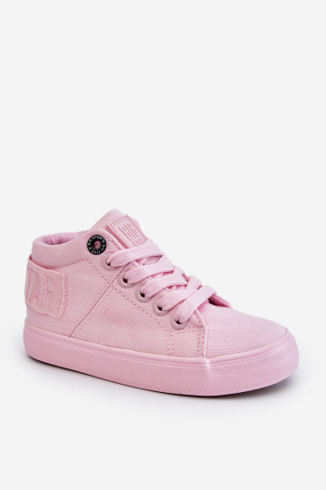 Chaussures de loisirs modèle classique pour enfants avec botte Big Star LL374003 couleur rose