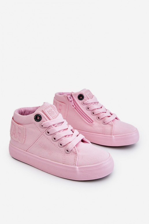 Chaussures de loisirs modèle classique pour enfants avec botte Big Star LL374003 couleur rose Chaussures de loisirs modèle classique pour enfants avec botte Big Star LL374003 couleur rose
