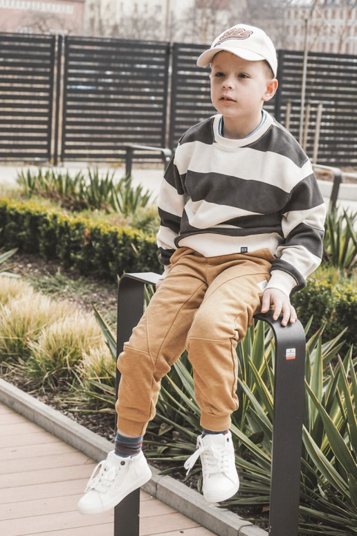 Chaussures de loisirs modèle classique pour enfants avec semelle Big Star LL374002 couleur blanche Chaussures de loisirs modèle classique pour enfants avec semelle Big Star LL374002 couleur blanche