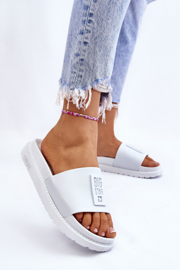 Chaussons Big Star LL274428 blanc 2