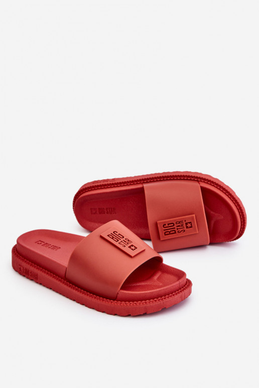Chaussons Big Star LL274430 rouge Chaussons Big Star LL274430 rouge