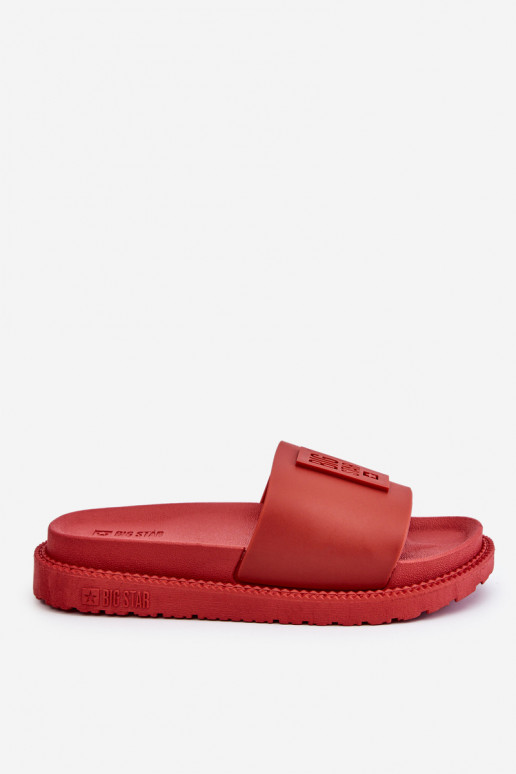 Chaussons Big Star LL274430 rouge