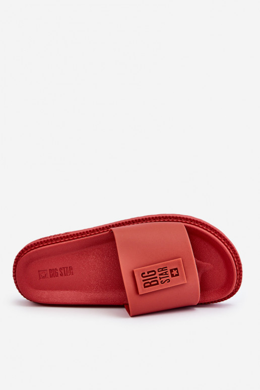 Chaussons Big Star LL274430 rouge