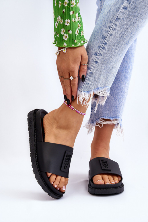 Chaussons Big Star LL274429 noir